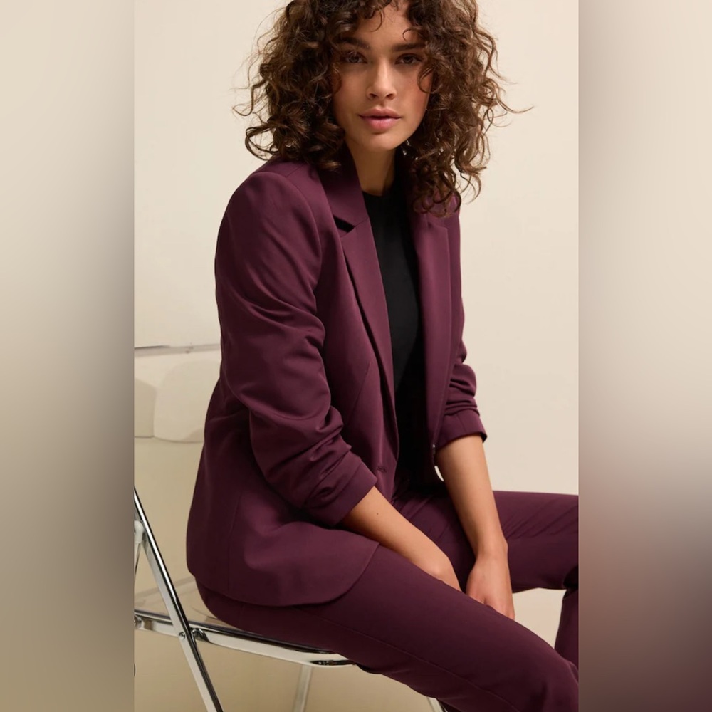 RW&CO. Women's Maroon Blazer
